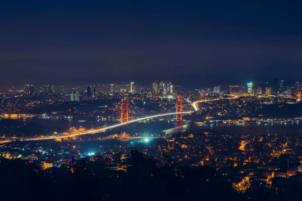 Circuit à Istanbul, Pont de Galata à Istanbul